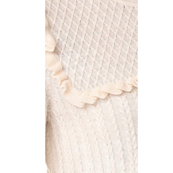 Joie | Wool Silk Ruffle Sweater - Picture 3 of 12